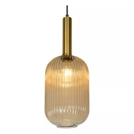 MALOTO piekaramā lampa 1x40W E27 dzintara tonī (Lucide)