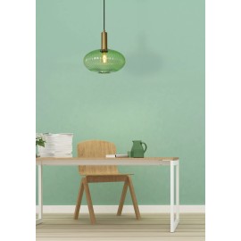 MALOTO piekaramā lampa 1x40W E27 zaļa (Lucide)