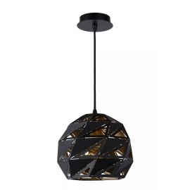 MALUNGA piekaramā lampa Ø25 E27 melna (Lucide)