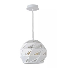 MALUNGA piekaramā lampa Ø25 E27 balta (Lucide)