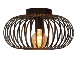 MANUELA Griestu lampa Ø39,5cm 1x60W E27 melna (Lucide)