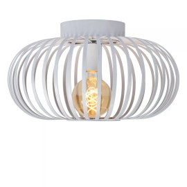Griestu lampa MANUELA Ø39.5 1xE27 60W balta (Lucide)