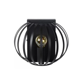 Sienas lampa MANUELA 1xE14 40W melna (Lucide)