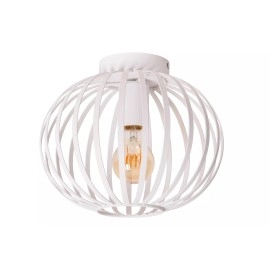 MANUELA griestu lampa 1 x 60 W E27 balta (Lucide)