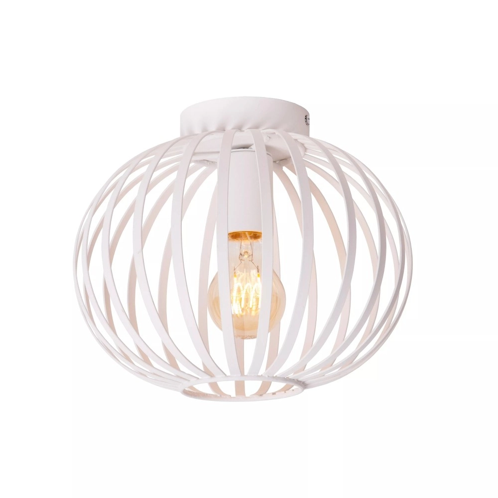 MANUELA griestu lampa 1 x 60 W E27 balta (Lucide)
