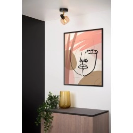 MAREN griestu prožektors 1xE14 matēta zelta / misiņa (Lucide)