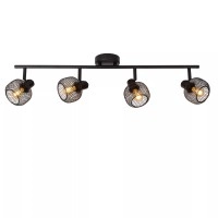 MAREN griestu prožektors 4xE14 melna (Lucide)