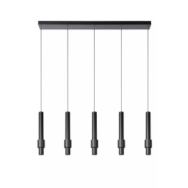 MARGARY piekaramā lampa 103 cm LED 5 x 4,2W 2700K melna (Lucide)
