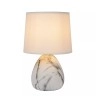 MARMO galda lampa Ø16 cm 1xE14 balta (Lucide)