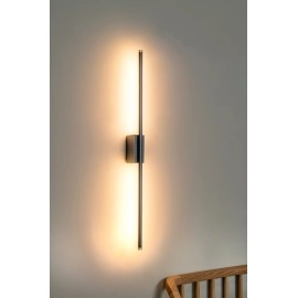 MARNIK sienas lampa LED dim. CCT 1x13W melna (Lucide)