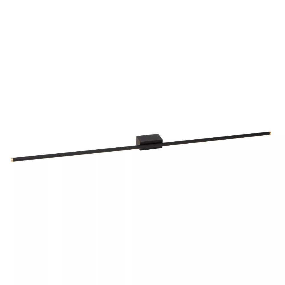 MARNIK LED sienas lampa ar rokas kustības sensoru 18 W 2700–4000 K melna/zelta (Lucide)
