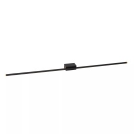 MARNIK LED sienas lampa ar rokas kustības sensoru 18 W 2700–4000 K melna/zelta (Lucide)