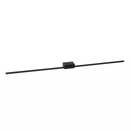 MARNIK LED sienas lampa ar rokas kustības sensoru 18 W 2700–4000 K melna/zelta (Lucide)