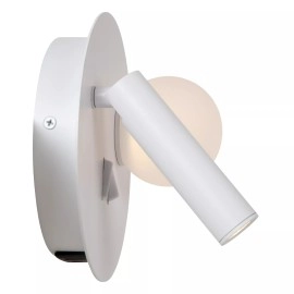 MATIZ LED gultas/sienas lampa Ø16,5 cm 3000K USB balta (Lucide)