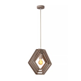 MAURO bērnu istabas piekaramā lampa 1xE27 40 W taupe (Lucide)