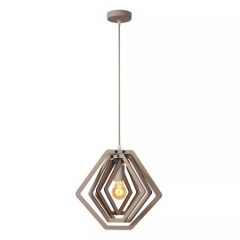 MAURO bērnu istabas piekaramā lampa 1xE27 40 W taupe (Lucide)
