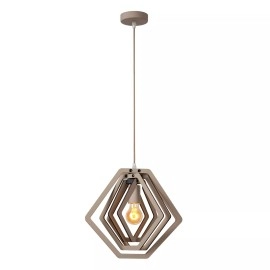 MAURO bērnu istabas piekaramā lampa 1xE27 40 W taupe (Lucide)