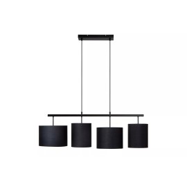 MAYA piekaramā lampa 4xE27 melna (Lucide)