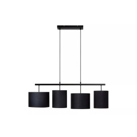 MAYA piekaramā lampa 4xE27 melna (Lucide)