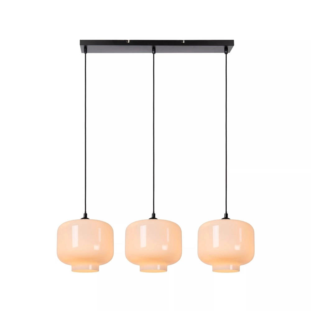 MEDINE piekaramā lampa 3 x E27 opāla stikla (Lucide)