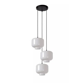 MEDINE piekaramā lampa Ø46 cm 3xE27 40 W opāla (Lucide)