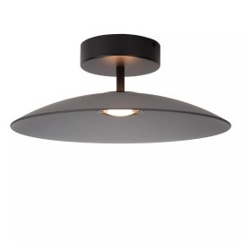 MENGA griestu lampa Ø40 cm LED 11W 2700K dūmu pelēka (Lucide)