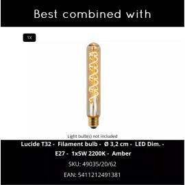 MESH piekaramā lampa Ø 45 cm 1xE27 matēta zelta / misiņa tonī (Lucide)