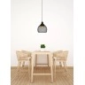 MESH piekaramā lampa Ø 22 cm 1xE27 melna (Lucide)