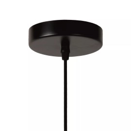 MESH piekaramā lampa Ø 28 cm 1xE27 melna (Lucide)