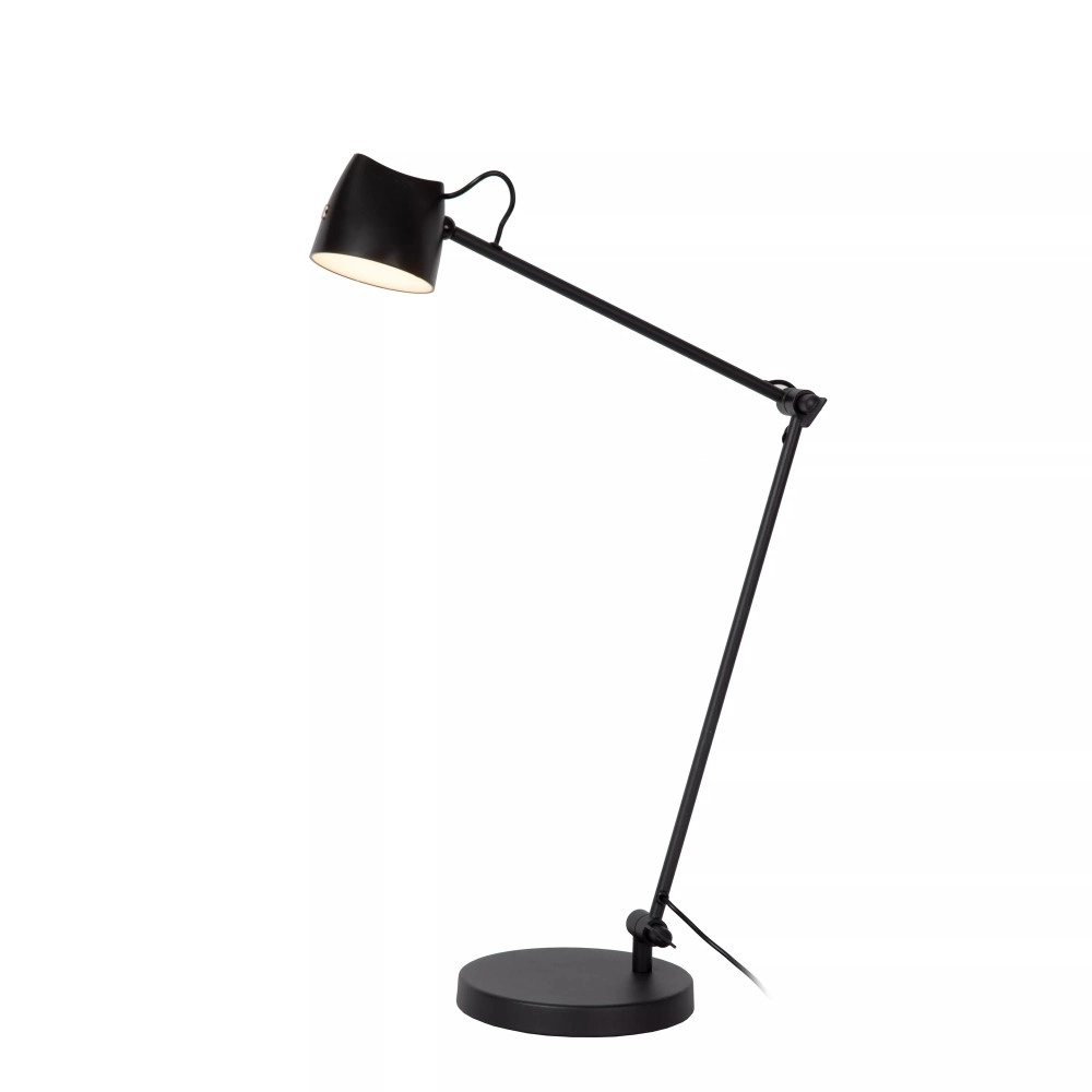 MILNE stāvlampa lasīšanai LED 1x8 W 2700 K melna (Lucide)