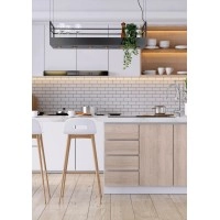 MIRAVELLE piekaramā lampa ar plauktu 110 cm 6 x GU10 melna (Lucide)
