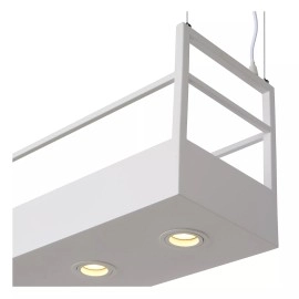 MIRAVELLE piekaramā lampa 6 x GU10 balta (Lucide)