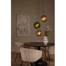 MONSARAZ piekaramā lampa 3x40 W E27 Ø35 cm zaļa (Lucide)