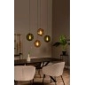 MONSARAZ piekaramā lampa 4x40 W E27 95×50 cm zaļa (Lucide)