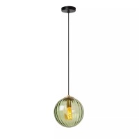 MONSARAZ piekaramā lampa 1x40 W E27 Ø25 cm zaļa (Lucide)