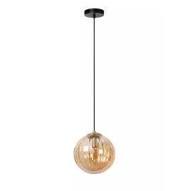 MONSARAZ piekaramā lampa 1x40 W E27 Ø25 cm dzintara (Lucide)