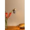 MONTANA sienas lampa ar USB-C LED dimmējama CCT 1x6.3W pelēka dzelzs (Lucide)