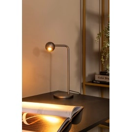 MONTANA galda lampa LED dimmējama 1x5W 2700K pelēka dzelzs (Lucide)