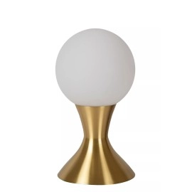 MOYA galda lampa Ø12 cm 1 x G9 matēta zelta/misiņa (Lucide)