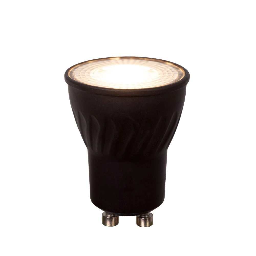 MR11 LED spuldze GU10 (MR11) 1x3,8 W melna (Lucide)