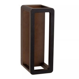 NARVIK āra sienas lampa 1x9.2W Integrated LED IP65 melna (Lucide)