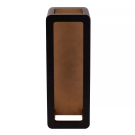 NARVIK āra sienas lampa 1x9.2W Integrated LED IP65 melna (Lucide)