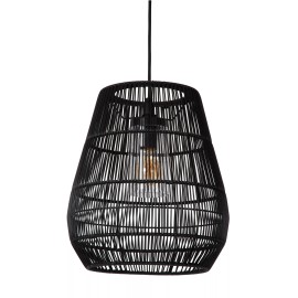 NERIDA āra piekaramā lampa Ø35 cm 1xE27 40 W melna (Lucide)