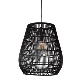 NERIDA āra piekaramā lampa Ø35 cm 1xE27 40 W melna (Lucide)