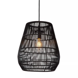 NERIDA āra piekaramā lampa Ø35 cm 1xE27 40 W melna (Lucide)
