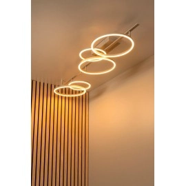 NICOLA griestu gaismeklis 170 cm LED 37W CCT, taupe (Lucide)