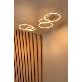 NICOLA griestu gaismeklis 170 cm LED 37W CCT, taupe (Lucide)