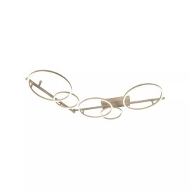 NICOLA griestu gaismeklis 170 cm LED 37W CCT, taupe (Lucide)