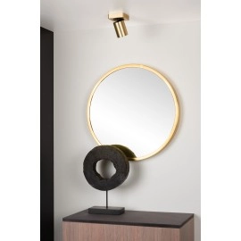 NIGEL griestu prožektors 1x5w matēta zelta / misiņa tonī (Lucide)