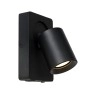 NIGEL gultas / sienas lampa ar USB 1x5w melna (Lucide)